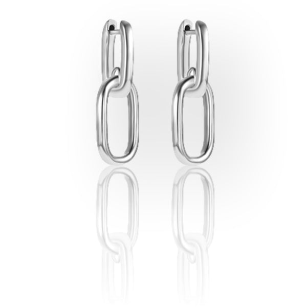 Boucles Huggie hoop en argent