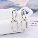 Boucles Huggie hoop en argent